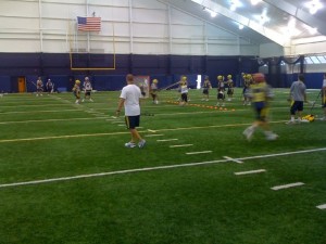 Michigan Varsity Lacrosse Practice