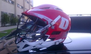 Detroit Mercy Titans Lacrosse Helmet