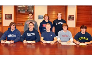 Haverford School lacrosse recruits