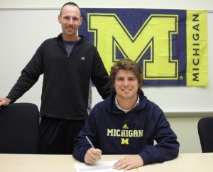 St. Marks Lacrosse Will Perkins signs letter of intent to Michigan Wolverines