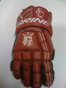 Aquinas College Saints lacrosse gloves