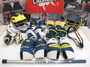 Michigan Wolverines Lacrosse Gear