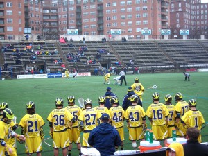 Michigan Wolverines Johns Hopkins Blue Jays lacrosse Homewood Field