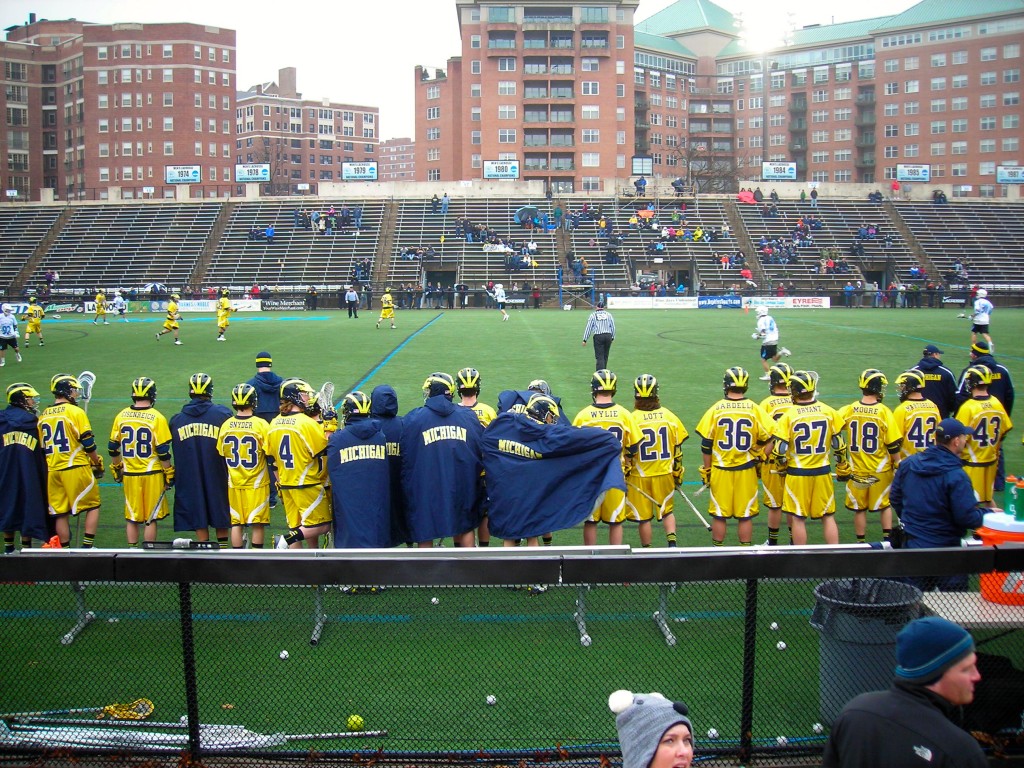 Historic Homewood Field Michigan Wolverines Johns Hopkins Blue Jays lacrosse