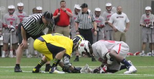 Michigan Wolverines Detroit Titans Lacrosse Brad Lott Damien Hicks