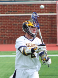 Michigan Wolverines lacrossePeter Kraus was an offensive standout